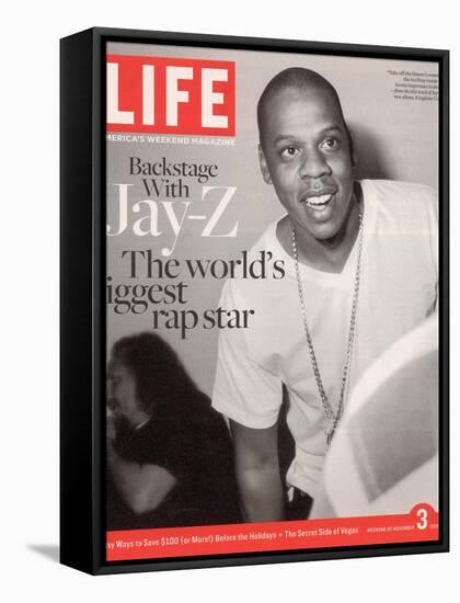 Rapper Jay-Z, November 3, 2006-Ben Watts-Framed Stretched Canvas