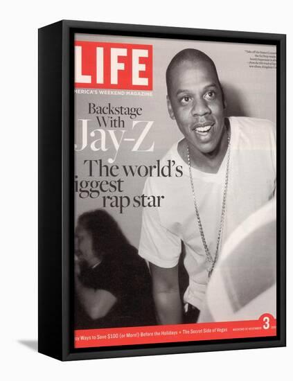 Rapper Jay-Z, November 3, 2006-Ben Watts-Framed Stretched Canvas