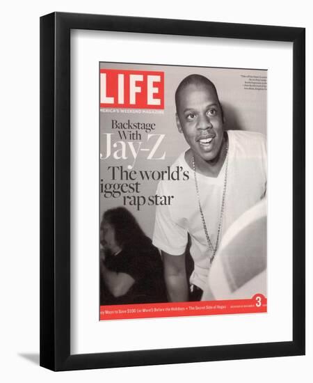 Rapper Jay-Z, November 3, 2006-Ben Watts-Framed Photographic Print