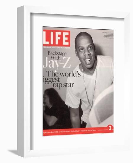 Rapper Jay-Z, November 3, 2006-Ben Watts-Framed Photographic Print