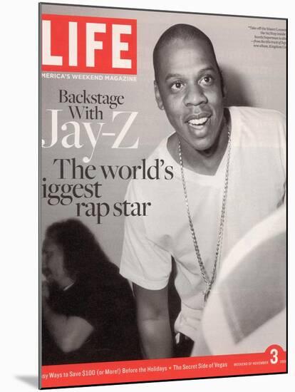 Rapper Jay-Z, November 3, 2006-Ben Watts-Mounted Premium Photographic Print