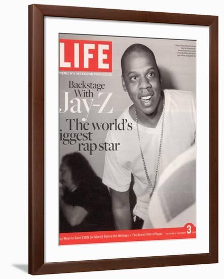 Rapper Jay-Z, November 3, 2006-Ben Watts-Framed Photographic Print