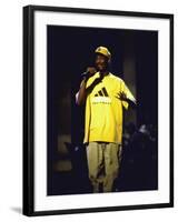 Rapper Snoop Doggy Dogg Performing at Radio City Music Hall-null-Framed Premium Photographic Print