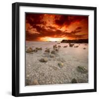 Rapsody in Red-Philippe Sainte-Laudy-Framed Premium Photographic Print