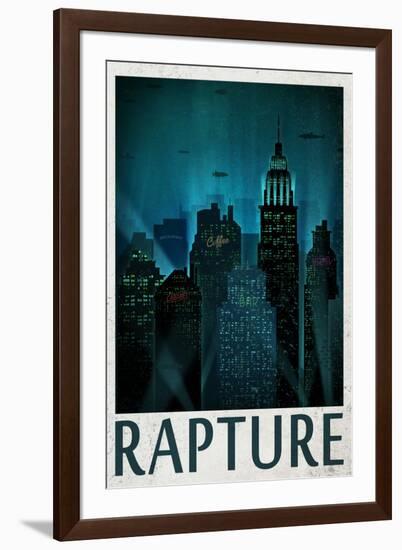 Rapture Retro Travel-null-Framed Art Print