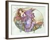 Rapunzle-Linda Ravenscroft-Framed Giclee Print