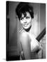 RAQUEL WELCH, 1965 (b/w photo)-null-Stretched Canvas