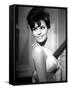 RAQUEL WELCH, 1965 (b/w photo)-null-Framed Stretched Canvas