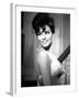 RAQUEL WELCH, 1965 (b/w photo)-null-Framed Photo