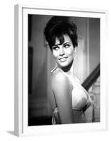 RAQUEL WELCH, 1965 (b/w photo)-null-Framed Photo