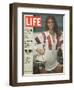 Raquel Welch in Roller Derby Uniform, June 2, 1972-Bill Eppridge-Framed Photographic Print