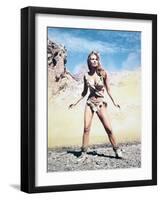 Raquel Welch. "One Million Years B. C." [1966], Directed by Don Chaffey.-null-Framed Photographic Print