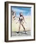 Raquel Welch. "One Million Years B. C." [1966], Directed by Don Chaffey.-null-Framed Photographic Print