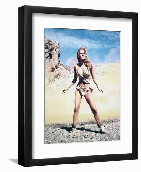 Raquel Welch. "One Million Years B. C." [1966], Directed by Don Chaffey.-null-Framed Photographic Print