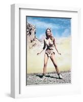 Raquel Welch. "One Million Years B. C." [1966], Directed by Don Chaffey.-null-Framed Photographic Print