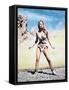 Raquel Welch. "One Million Years B. C." [1966], Directed by Don Chaffey.-null-Framed Stretched Canvas