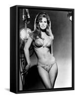 Raquel Welch, Portrait from the Film, Bedazzled, 1967-null-Framed Stretched Canvas