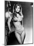 Raquel Welch, Portrait from the Film, Bedazzled, 1967-null-Mounted Photo