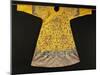 Rare Imperial Embroidered Yellow Silk Twelve Symbol Dragon Robe, Ji Fu, Qianlong Period (1735-1796)-null-Mounted Giclee Print