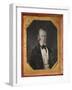 Rare Sixth Plate Daguerreotype By Pioneer-A Distinguished Gentleman-John Plumbe-Framed Art Print