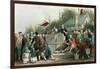 Raree Show-Thomas Allom-Framed Art Print