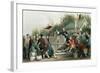 Raree Show-Thomas Allom-Framed Art Print