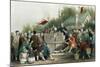 Raree Show-Thomas Allom-Mounted Art Print