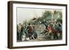 Raree Show-Thomas Allom-Framed Art Print