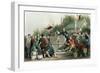 Raree Show-Thomas Allom-Framed Art Print