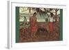 Raro Te Ouiri-Paul Gauguin-Framed Art Print