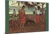 Raro Te Ouiri-Paul Gauguin-Mounted Art Print