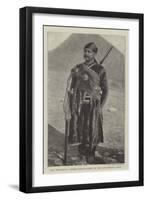 Ras Mangascia, Commander-In-Chief of the Abyssinian Army-null-Framed Premium Giclee Print