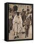 Ras Tafari, Prince Regent of Ethiopia (Emperor Haile Selassie) with the Duke of York, 1924-null-Framed Stretched Canvas