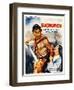 Rashomon, Japanese Movie Poster-null-Framed Giclee Print