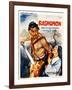 Rashomon, Japanese Movie Poster-null-Framed Giclee Print