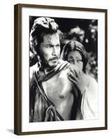 Rashomon, Toshiro Mifune, Machiko Kyo, 1950-null-Framed Photo