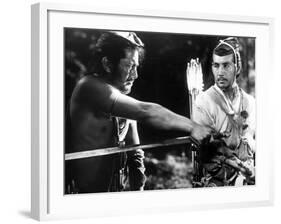 Rashomon, Toshiro Mifune, Masayuki Mori, 1950-null-Framed Photo