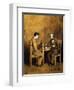 Raskolnikov Und Marmeladov, 1874-Mikhail Petrovich Klodt-Framed Giclee Print