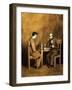 Raskolnikov Und Marmeladov, 1874-Mikhail Petrovich Klodt-Framed Giclee Print