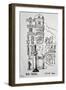 Raspail in Paris, France shows typical Haussmann Parisian Architecture.-Richard Lawrence-Framed Photographic Print