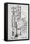 Raspail in Paris, France shows typical Haussmann Parisian Architecture.-Richard Lawrence-Framed Stretched Canvas