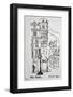 Raspail in Paris, France shows typical Haussmann Parisian Architecture.-Richard Lawrence-Framed Photographic Print