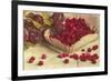 Raspberries and Plums-null-Framed Art Print