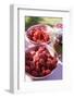 Raspberries and Redcurrants on a Table in the Open Air-Eising Studio - Food Photo and Video-Framed Photographic Print