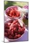 Raspberries and Redcurrants on a Table in the Open Air-Eising Studio - Food Photo and Video-Mounted Photographic Print