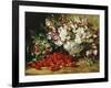 Raspberries and Sweet Pea-August Laux-Framed Giclee Print