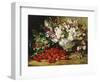 Raspberries and Sweet Pea-August Laux-Framed Giclee Print