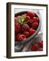 Raspberries in a Dish-Malgorzata Stepien-Framed Photographic Print