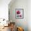 Raspberries in a Small Bowl-Franck Bichon-Framed Photographic Print displayed on a wall
