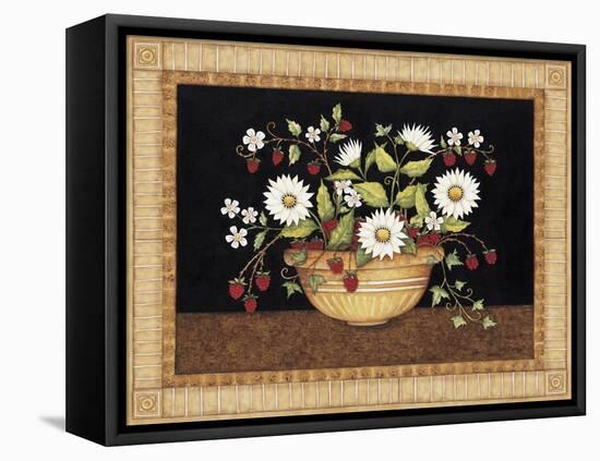 Raspberries-Robin Betterley-Framed Stretched Canvas